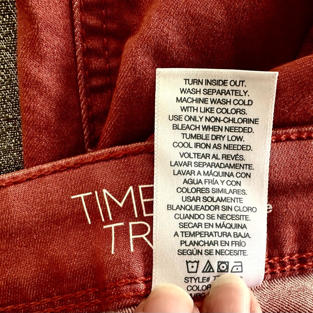 Time & Tru Mid-rise Skinny Jeans Size 8 - Picture 8 of 8